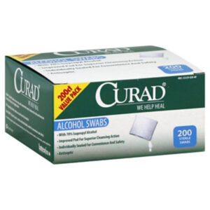 Curad Alcohol Swabs Value Pack - 200 Count