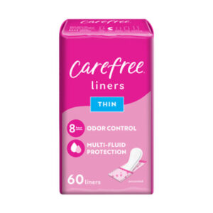 Carefree Acti Fresh Unscented Thin Panty Liners  - 60 Count