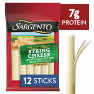 Sargento Natural String Cheese Snacks 12 Pack - 12 Oz