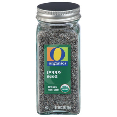 O Organics Poppy Seed - 2.4 Oz