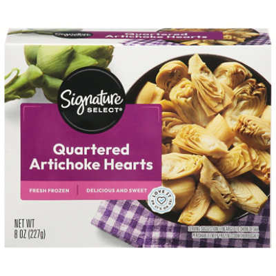 Signature SELECT Artichoke Hearts Quartered - 8 Oz