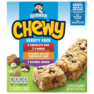 Quaker Chewy Granola Bars Variety Pack - 8-0.84 Oz