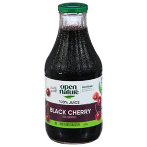 Open Nature 100% Juice Black Cherry - 33.8 Fl. Oz