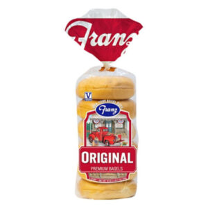 Franz Bagels Plain 6 Count - 18 Oz