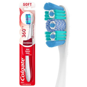 Colgate 360?Optic White Whitening Manual Toothbrush Soft - Each