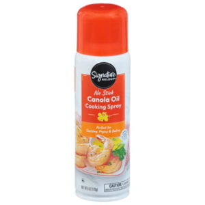 Signature SELECT Cooking Spray No Stick Canola Oil Aerosol - 6 Oz