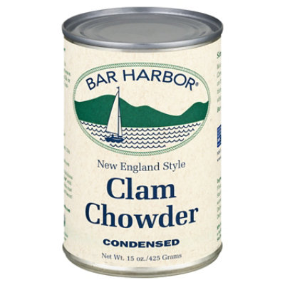 Bar Harbor Chowder Condensed Clam New England Style - 15 Oz