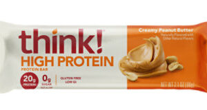 thinkThin High Protein Bar Creamy Peanut Butter Chocolate Dipped - 2.1 Oz