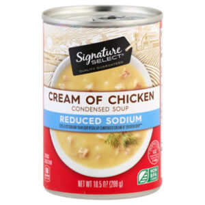 Signature SELECT Soup Condensed Cream of Chicken 50% Reduced Sodium - 10.5 Oz