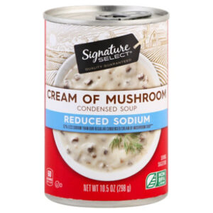Signature SELECT Soup Condensed Cream of Mushroom 50% Reduced Sodium - 10.5 Oz