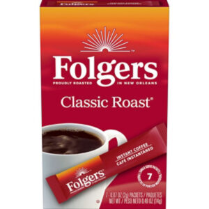 Folgers Coffee Instant Classic Roast - 7-0.07 Oz