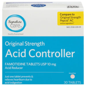 Signature Select/Care Famotidine Acid Reducer Controller Tablets - 30 Count