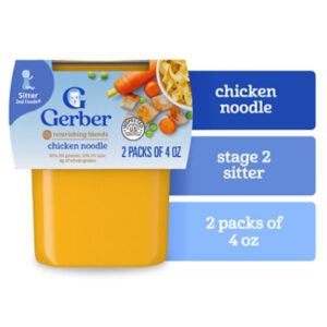 Gerber 2nd Foods Vegetable Beef Dinner Baby Food Tub - 16-4 Oz