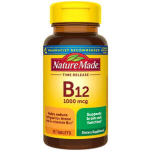 Nature Made Vitamin B12 1000 mcg Time Release Tablets - 75 Count