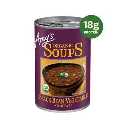 Amy's Black Bean Vegetable Soup - 14.5 Oz