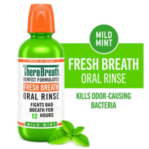 Therabreath Mild Mint Alcohol Free Fresh Breath Mouthwash - 16 Fl. Oz.
