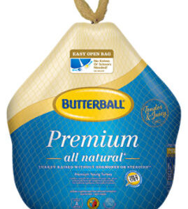 Butterball Whole Turkey Frozen - Weight Between 16-20 Lb