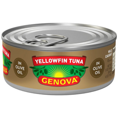 Genova Premium Yellowfin Tuna in Olive Oil - 5 Oz
