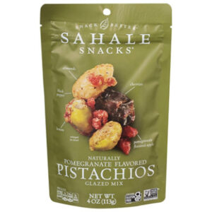 Sahale Snacks Snack Better Pistachios Glazed Mix Naturally Pomegranate Flavored - 4 Oz