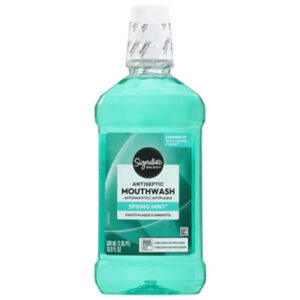 Signature Select/Care Mouthwash Antiseptic Spring Mint - 16.9 Fl. Oz.
