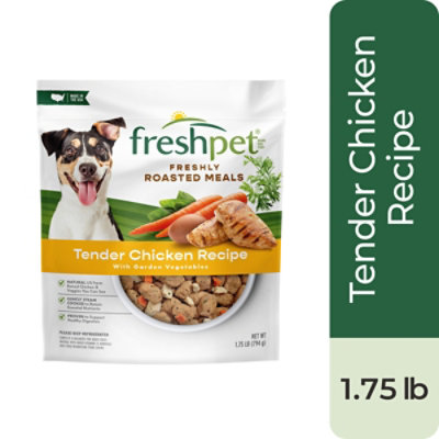 Freshpet Healthy and Natural Dog Food Fresh Chicken Recipe - 1.75 Lb