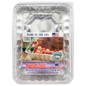 Handi-foil Pans & Lid Roaster Rack Medium - Each