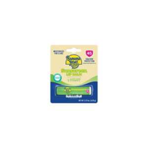 Banana Boat Aloe Vera Broad Spectrum SPF 45 Sunscreen Lip Balm - 0.15 Oz