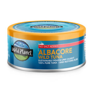 Wild Planet Tuna Albacore Wild No Salt Added - 5 Oz