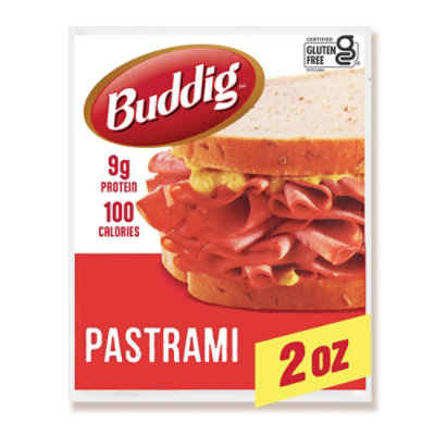 Buddig Deli Thin Original Pastrami - 2 Oz