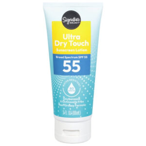 Signature Select Ultra Dry Touch Sunscreen Lotion SPF 55 - 3 Fl. Oz.