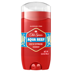 Old Spice Red Collection Aqua Reef Scent Deodorant for Men - 3 Oz