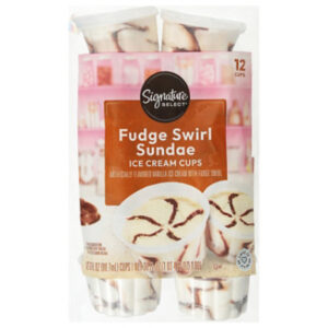 Signature SELECT Ice Cream Cups Chocolaty Sundae - 12-3 Oz