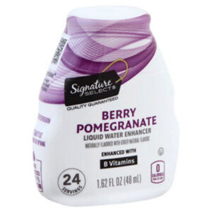 Signature SELECT Liquid Water Enhancer Berry Pomegranate - 1.62 Fl. Oz.