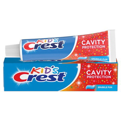 Crest Kids Cavity Protection Sparkle Fun Flavor Toothpaste - 4.6 Oz