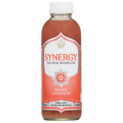 Synergy The Real Kombucha Guava Goddess - 16 Fl. Oz.