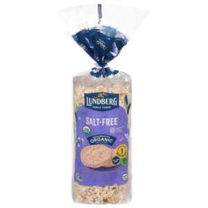 Lundberg Family Farms Organic Brown Rice Cakes Salt-Free - 8.5 Oz