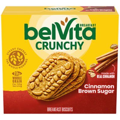 belVita Breakfast Biscuits Cinnamon Brown Sugar Breakfast Biscuits - 5-1.76 Oz