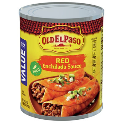 Old El Paso Sauce Enchilada Red Mild Value Size Can - 28 Oz
