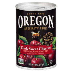 Oregon Fruit Products Pitted Dark Sweet Cherries in Heavy Syrup - 15 Oz