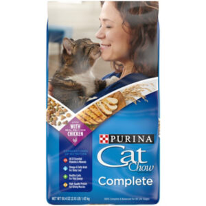 Purina Cat Chow Complete Chicken Dry Cat Food - 3.15 Lbs