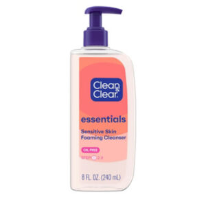 Clean & Clear Essentials Facial Cleanser Foaming Step 1 - 8 Fl. Oz.