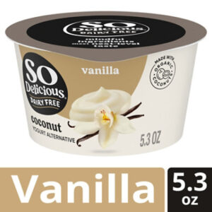 So Delicious Dairy Free Vanilla Coconut Milk Yogurt Cup - 5.3 Oz