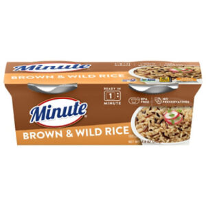 Minute Brown And Wild Rice Ready to Serve In Cup 2 Count - 8.8 Oz