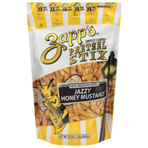 Zapps Jazzy Honey Mustard Preztel Stix - 16 Oz