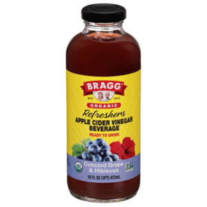 Bragg Vinegar Apple Cider Concord Grape Acai - 16 Fl. Oz.