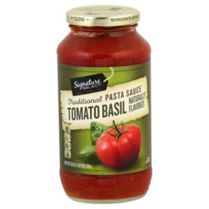 Signature SELECT Pasta Sauce Tomato Basil - 25 Oz