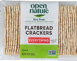 Open Nature Crackers Flatbread Everything - 10 Oz