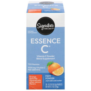 Signature Select/Care Essence C 7 B Vitamins C Vitamin C 1000 mg Orange Fizzy Powder - 30 Count