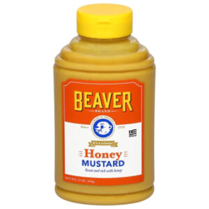 Beaver Brand Mustard Honey Sweet - 13 Oz