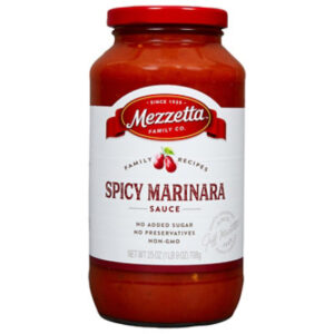Mezzetta Napa Valley Homemade Sauce Marinara Spicy Jar - 25 Oz